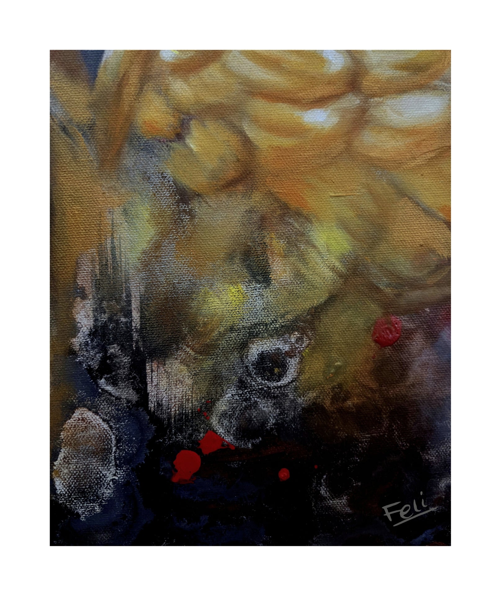 My Wings Art Print |  Abstract Realism Wall Art |  Fine Art Print |  Living Room Bedroom Decor