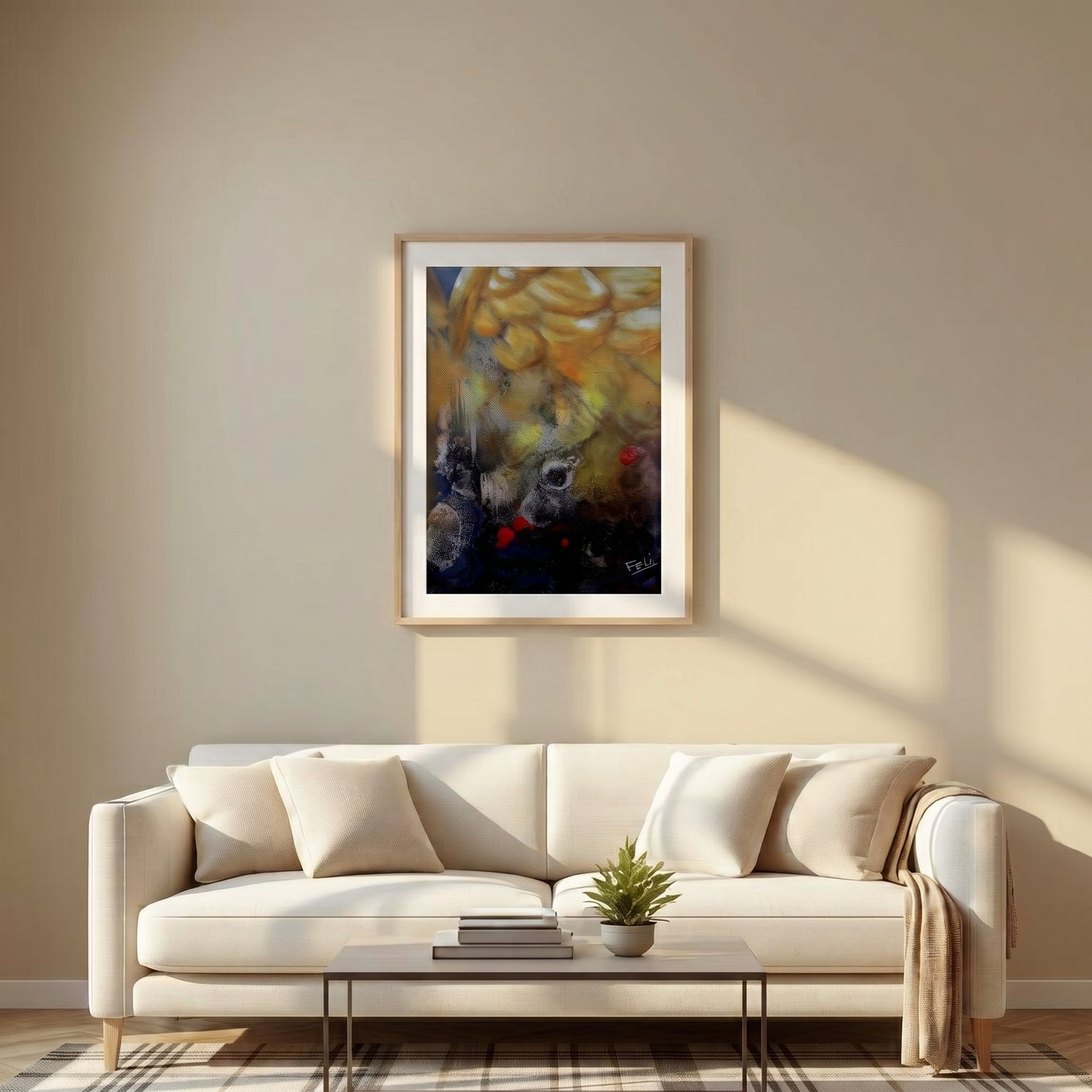 My Wings Art Print |  Abstract Realism Wall Art |  Fine Art Print |  Living Room Bedroom Decor